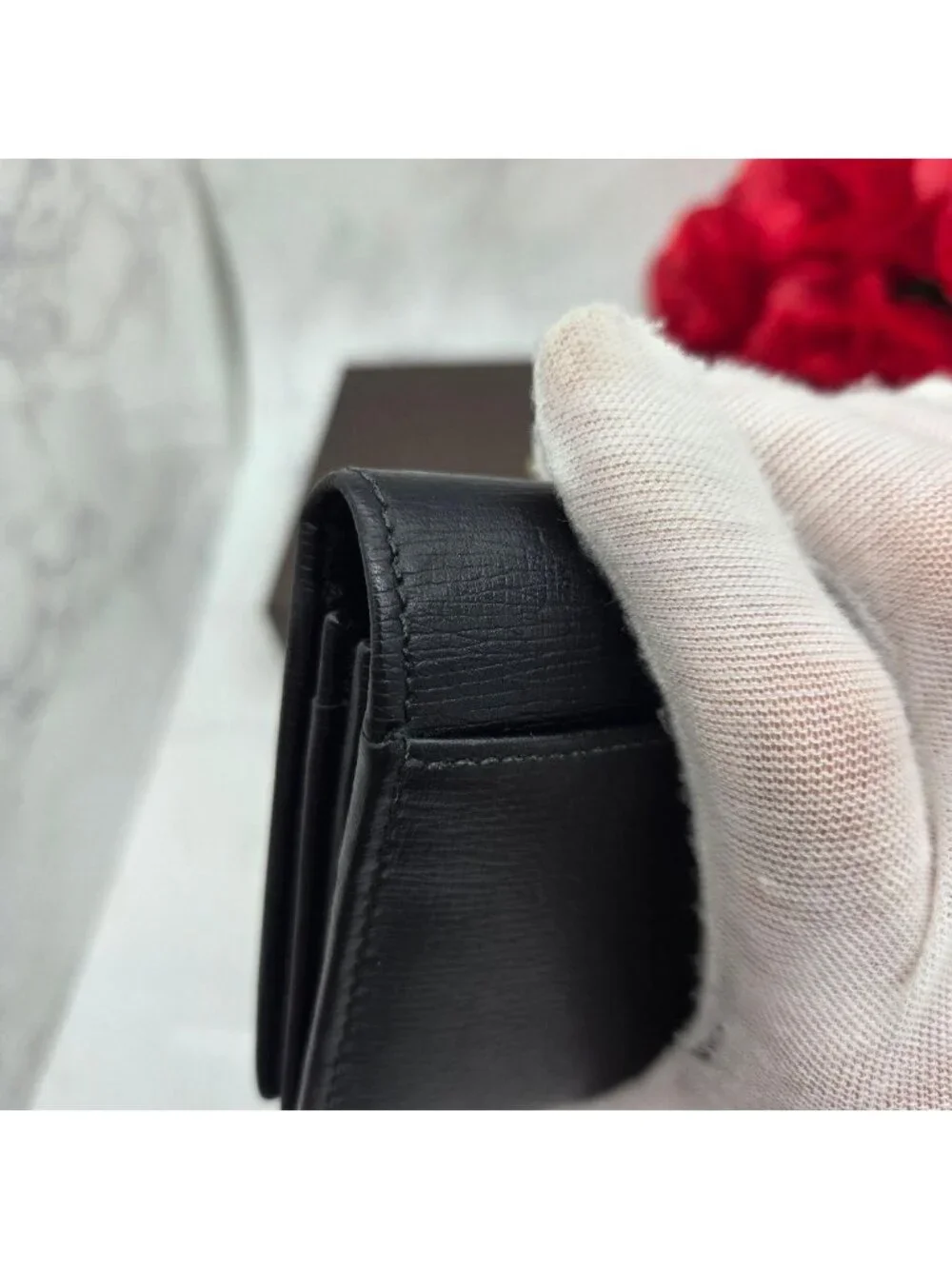 Gucci Wallet Belt Black